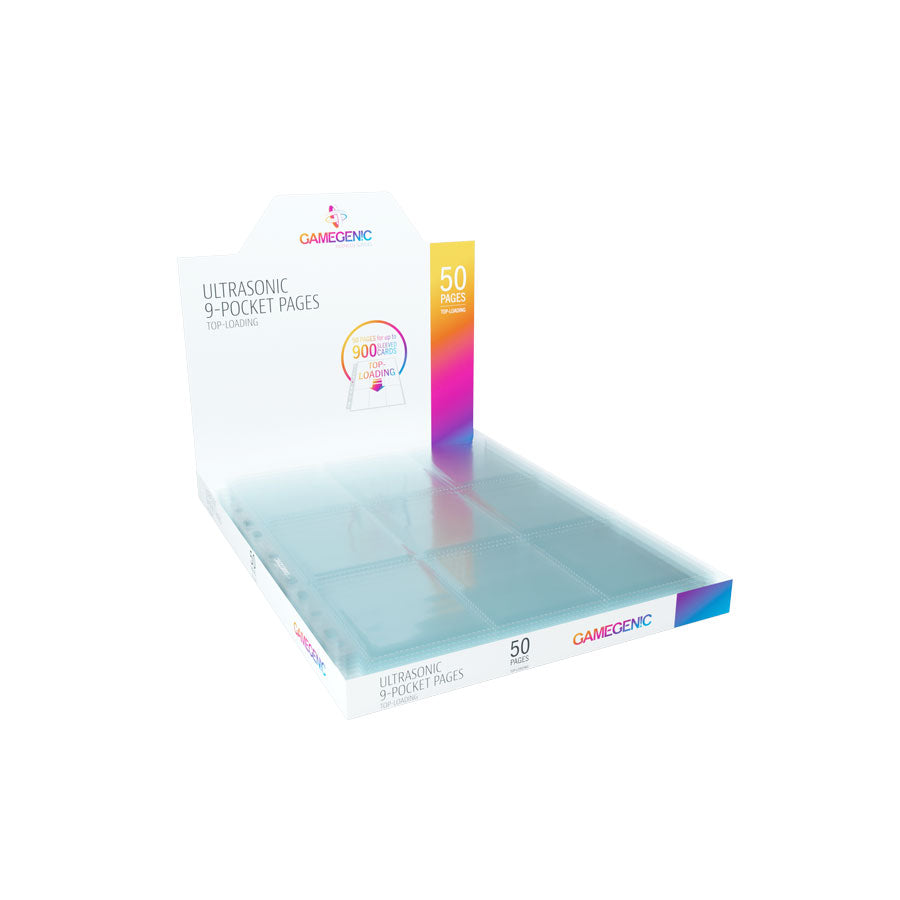 Gamegenic Ultrasonic 9-Pocket Pages Top-Loading