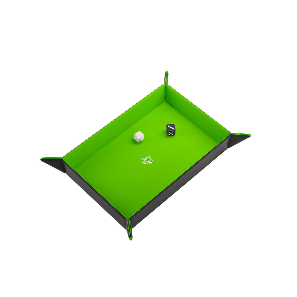 Gamegenic Magnetic Dice Tray Rectangular - Green