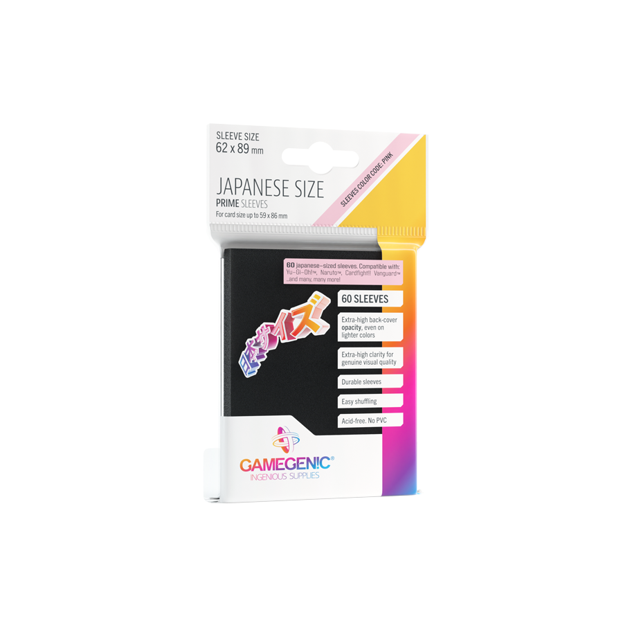 Gamegenic Prime Sleeves Japanese Size (60 stk)