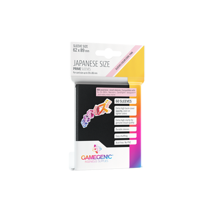 Gamegenic Prime Sleeves Japanese Size (60 stk)