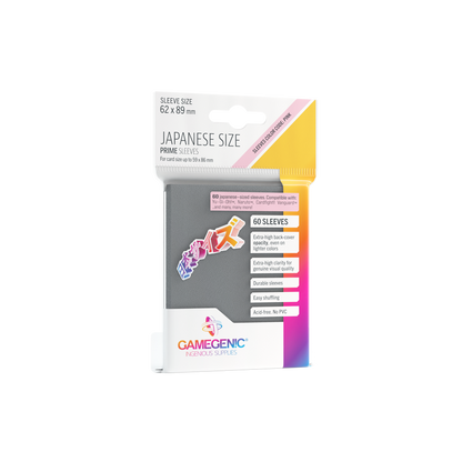 Gamegenic Prime Sleeves Japanese Size (60 stk)