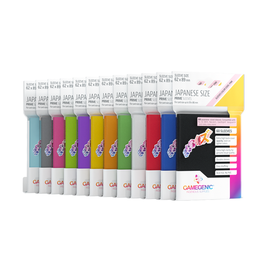 Gamegenic Prime Sleeves Japanese Size (60 stk)