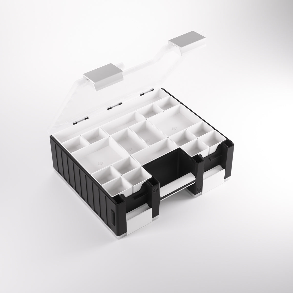 Gamegenic Game Castle - Black/White/clear