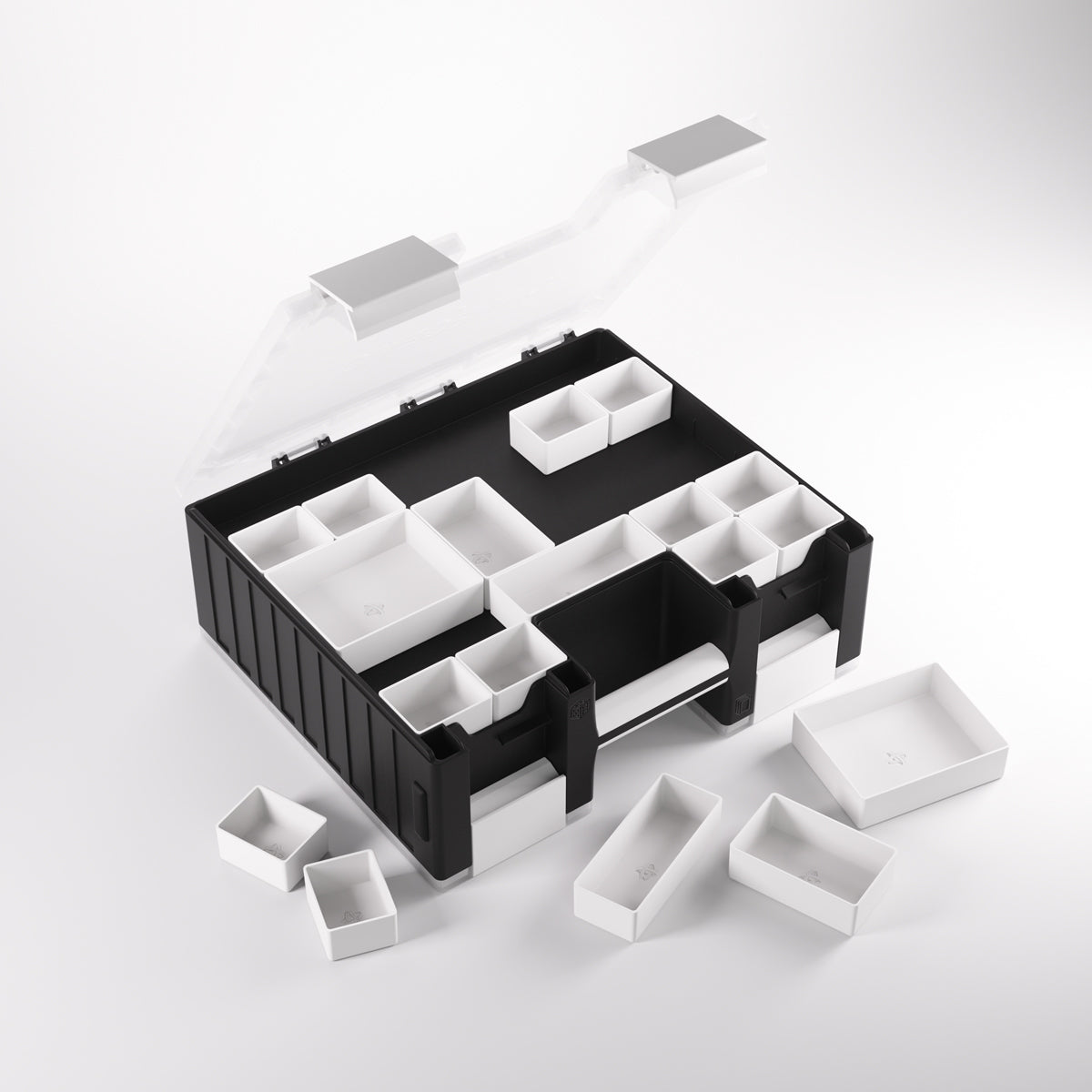 Gamegenic Game Castle - Black/White/clear