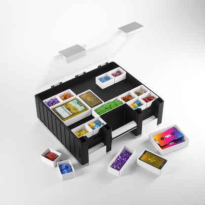 Gamegenic Game Castle - Black/White/clear