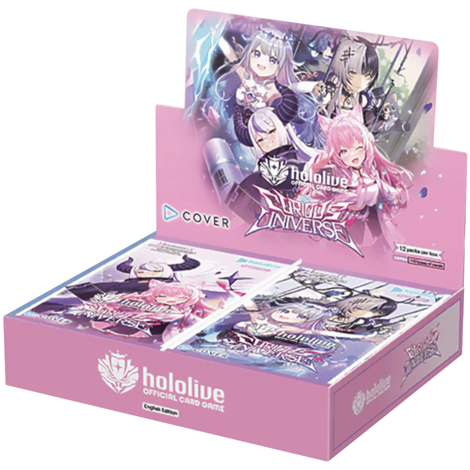 Hololive Official Card Game Curious Universe Booster Box (12 pakker)