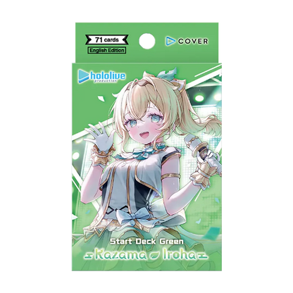 Hololive Official Card Game Start Deck Green- Kazama Iroha