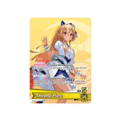 Hololive Card Game Start Deck Yellow- Shiranui Flare