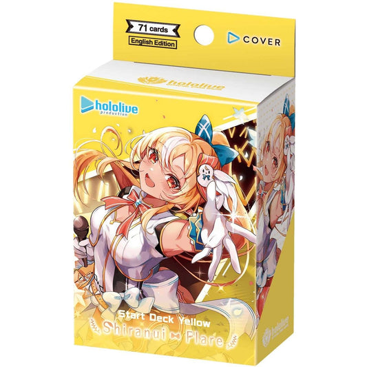 Hololive Card Game Start Deck Yellow- Shiranui Flare
