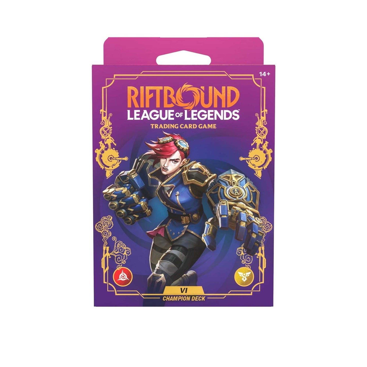 Riftbound: League of Legends Trading Card Game - Unleashed Champion Deck - Vi Display