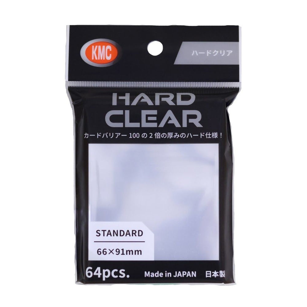 KMC Hard Clear Sleeves (64)