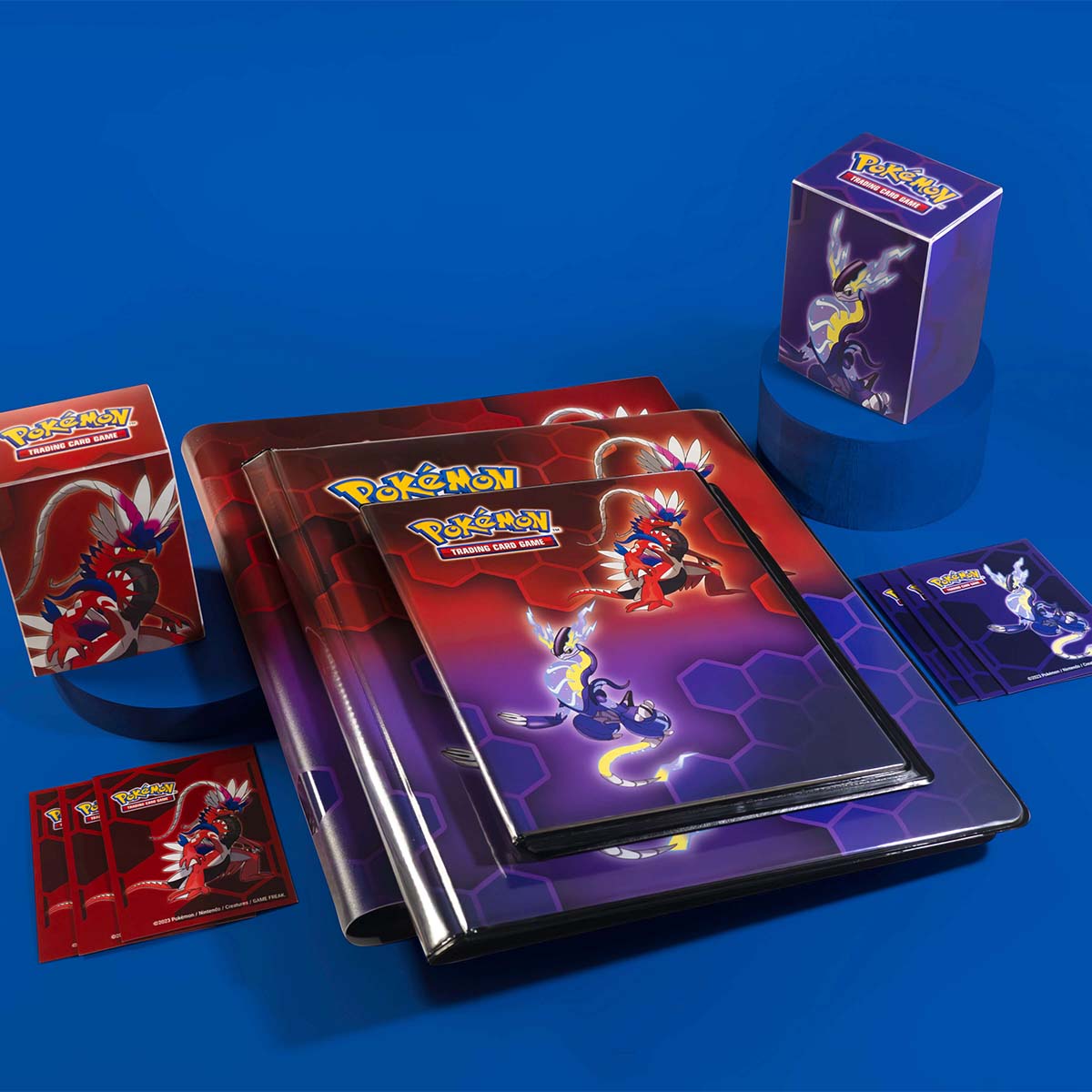 Koraidon & Miraidon 9-Pocket Portfolio for Pokemon