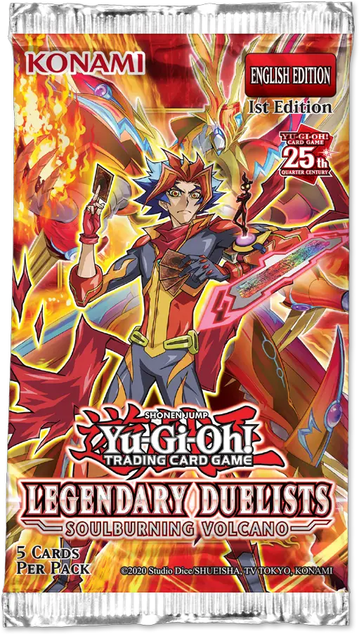 Yu-Gi-Oh! Legendary Duelists: Soulburning Volcano Booster Pakke