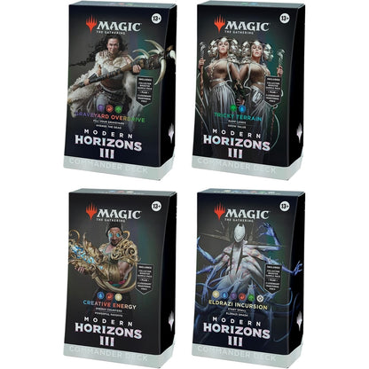MTG Modern Horizons 3 Commander Deck Display (4 Decks)