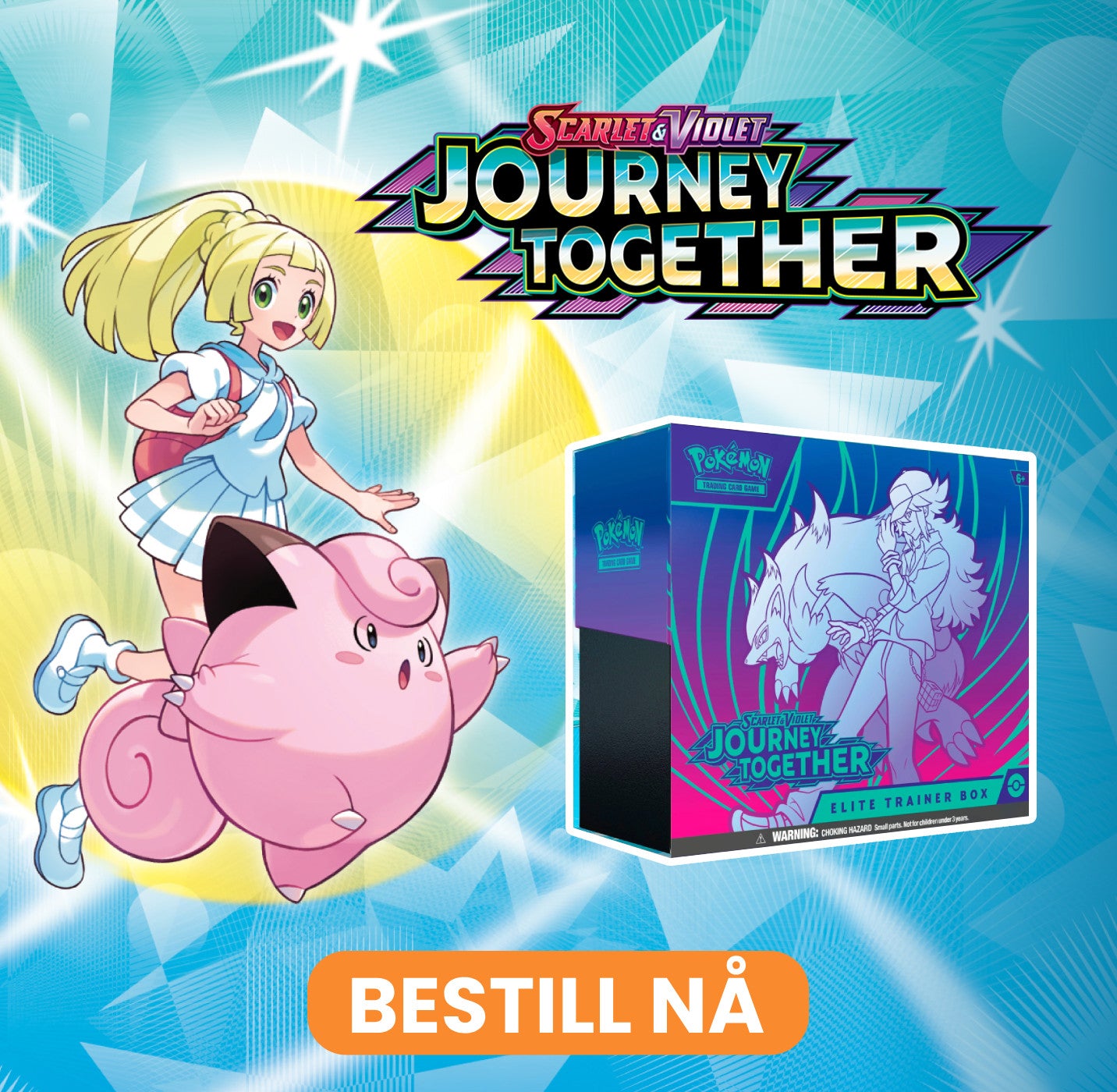 Pokemon SV9 Journey Together Sett, bestill nå