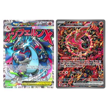 Pokemon Mega Charizard X ex & Oricorio ex Promopakke