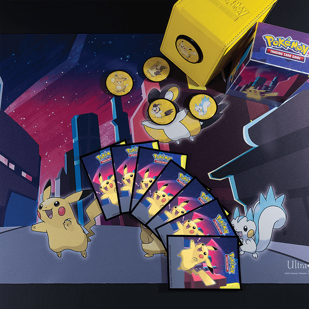 Gallery Series Shimmering Skyline 9-Pocket Portfolio for Pokémon