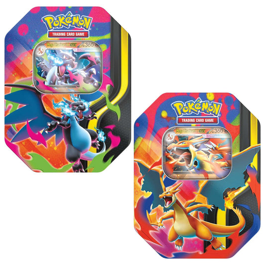 Pokemon Mega Charizard ex Tin