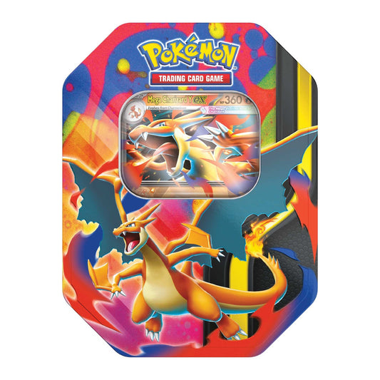 Pokemon Mega Charizard ex Tin