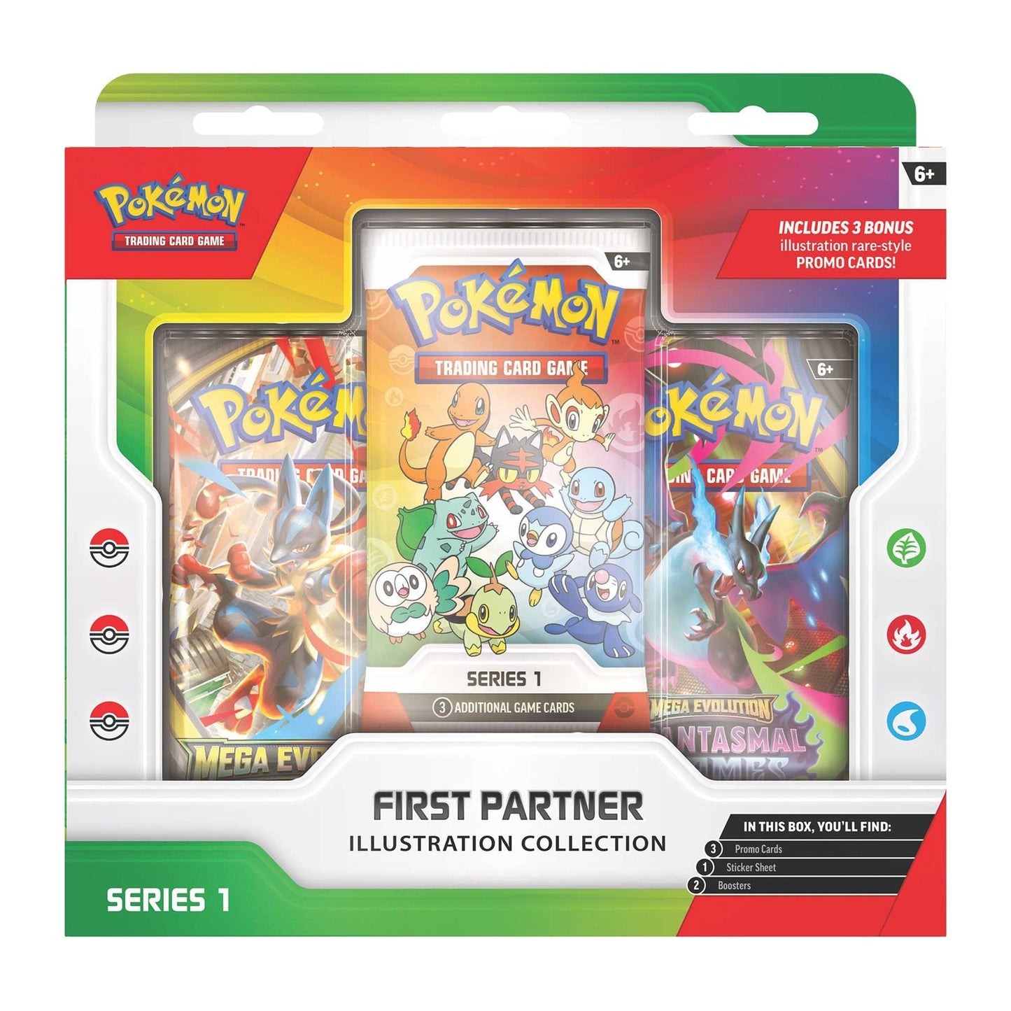 Pokemon First Partner Illustration Collection Series 1