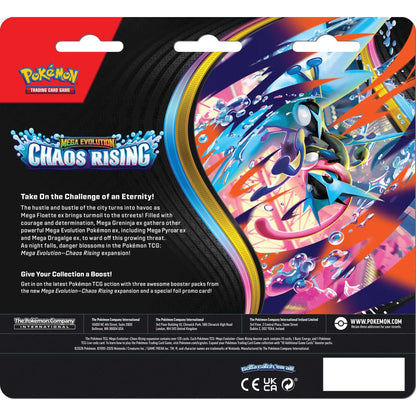 Pokemon Chaos Rising 3pk Blister