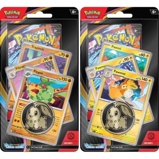 Pokemon Chaos Rising Premium Checklane Blister Sett