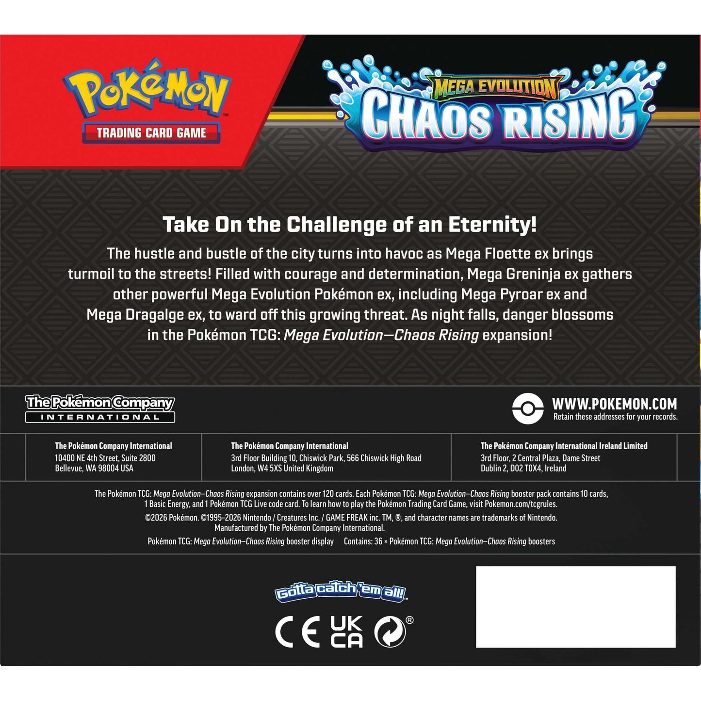 Pokemon Chaos Rising Booster Box