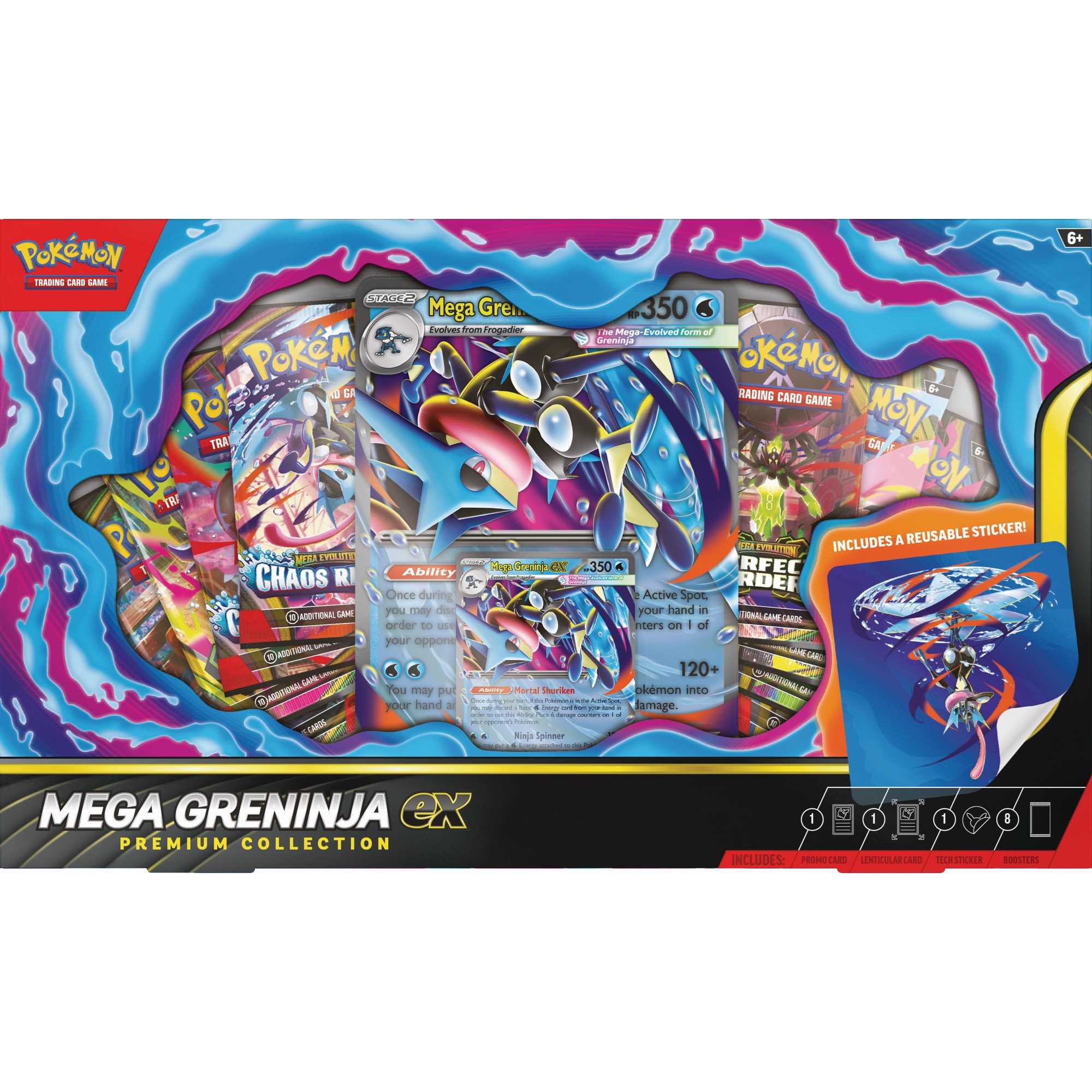 Pokemon TCG: Mega Greninja ex Premium Collection | Pokestore