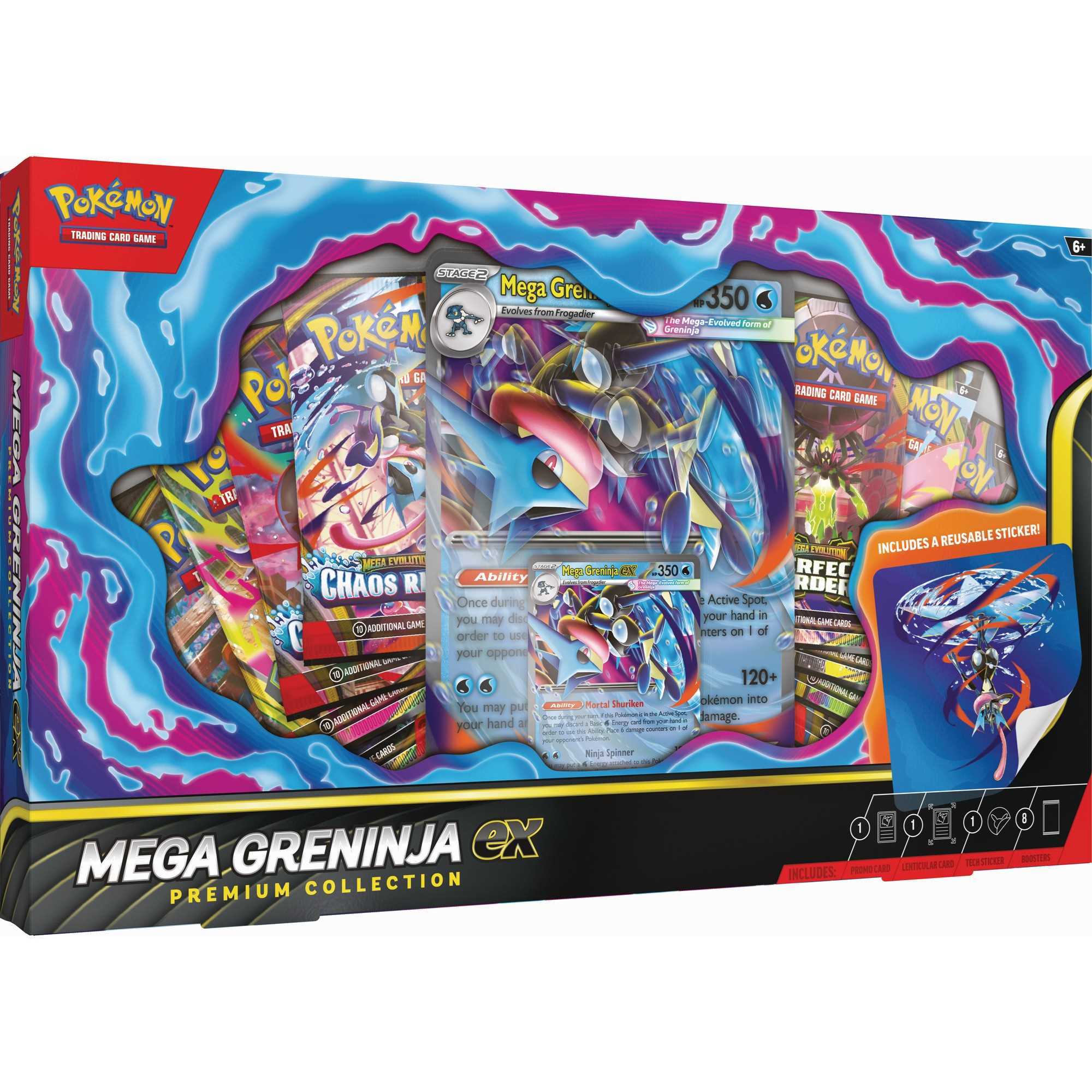 Pokemon TCG: Mega Greninja ex Premium Collection – Pokestore