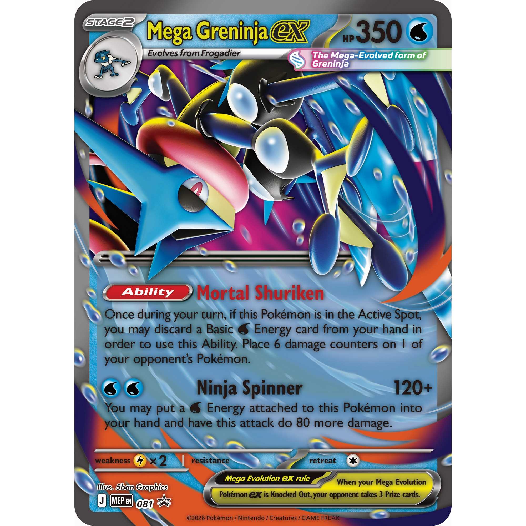 Pokemon TCG: Mega Greninja ex Premium Collection – Pokestore