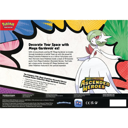 Pokemon Ascended Heroes Premium Poster Collection Mega Gardevoir