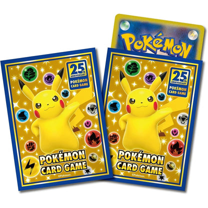 Pokemon Center Japan 25th Anniversary Collection Sleeves (64 stk)