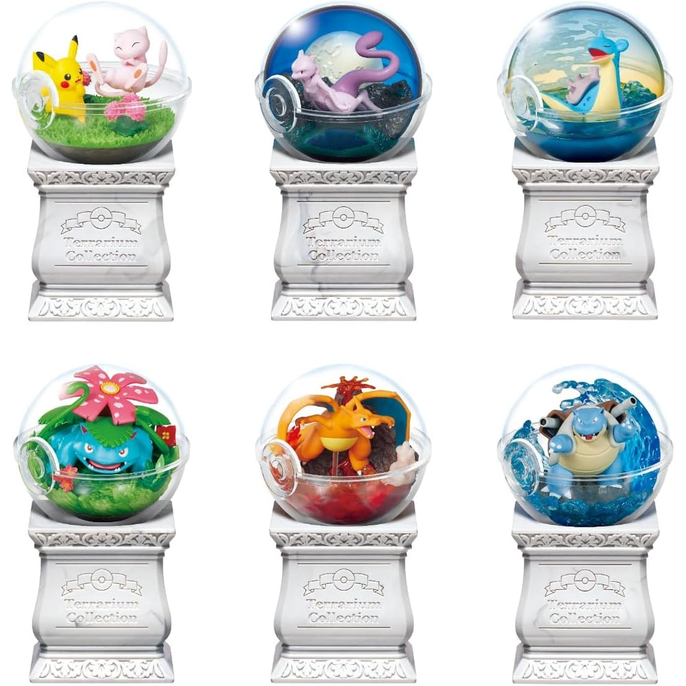 Pokemon Re-ment Terrarium Collection 15 Figurer (6 stk)