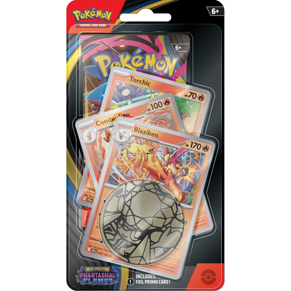 Pokemon Phantasmal Flames Premium Checklane Blister Sett
