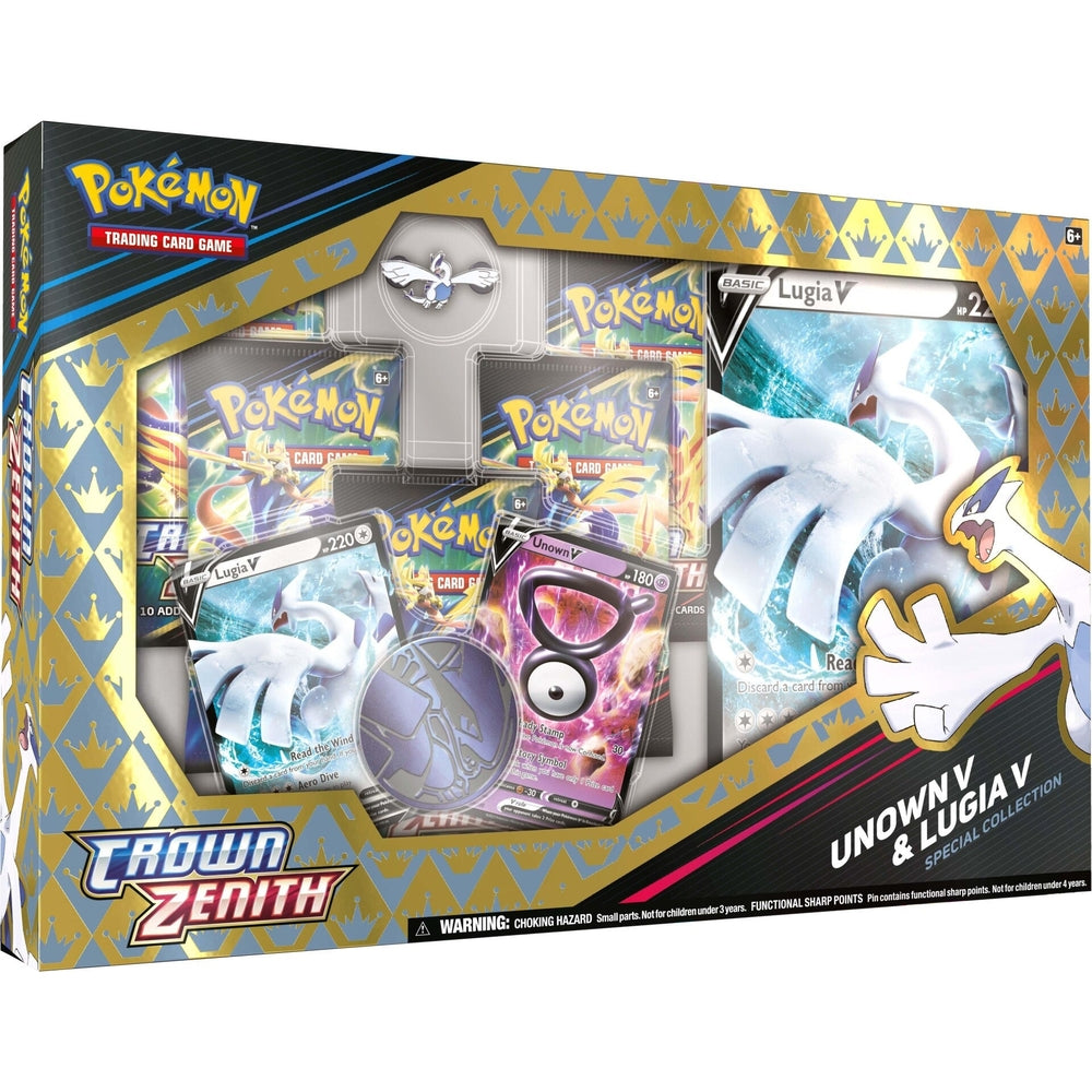 Pokemon Crown Zenith Special Collection - Unown V & Lugia V