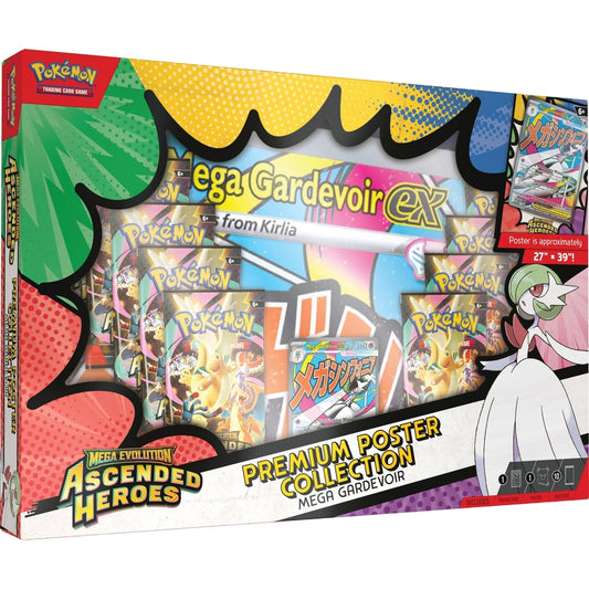 Pokemon Ascended Heroes Premium Poster Collection Mega Gardevoir