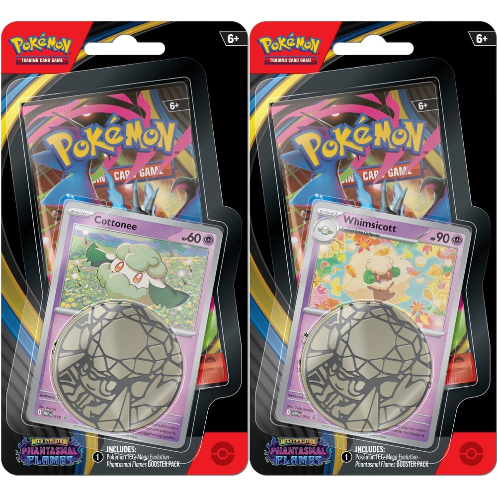 Pokemon Phantasmal Flames Checklane Blister Sett