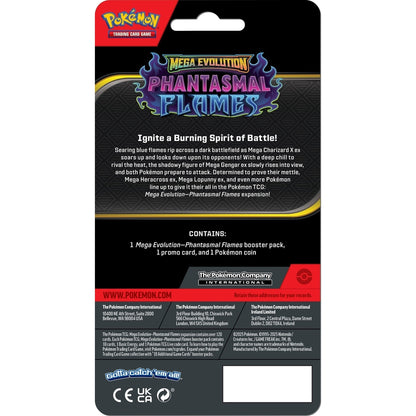 Pokemon Phantasmal Flames Checklane Blister Sett