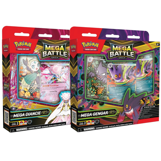 Pokemon Mega Gengar ex & Mega Diancie ex Battle Decks