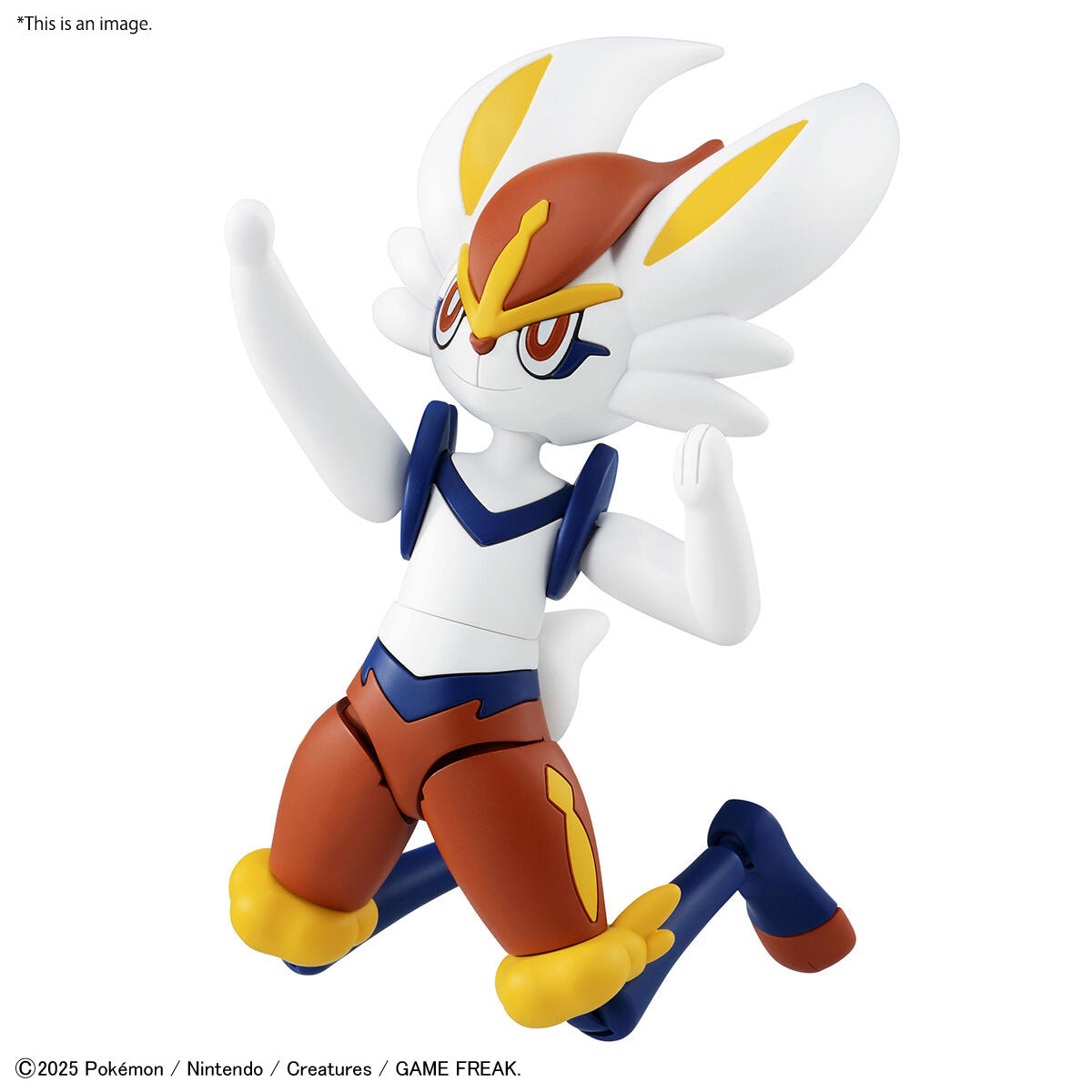Pokemon Bandai Spirits Cinderace Model Kit