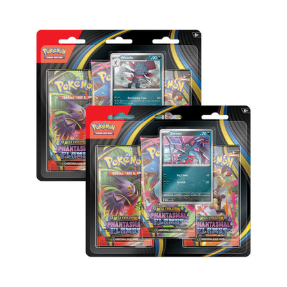 Pokemon Phantasmal Flames 3pk Blister Sett