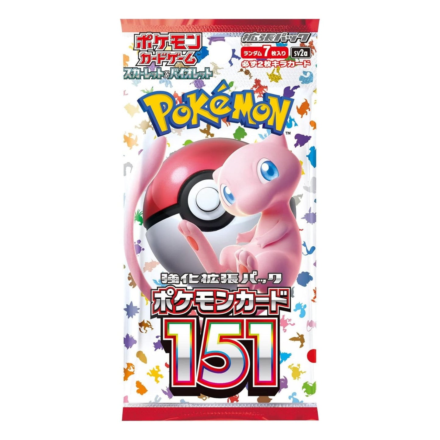 Pokemon 151 Japansk Booster Pakke