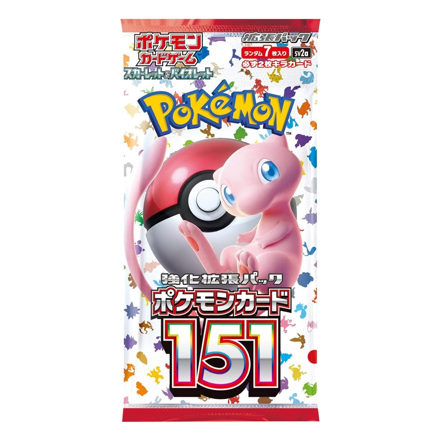 Pokemon 151 Japansk Booster Pakke