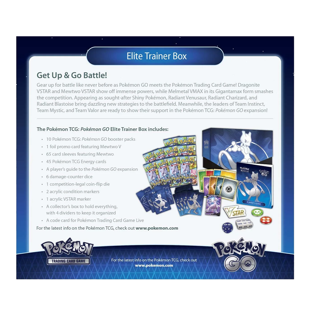 Pokemon Go Elite Trainer Box