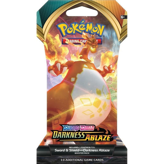 Pokemon Darkness Ablaze Sleeved Booster