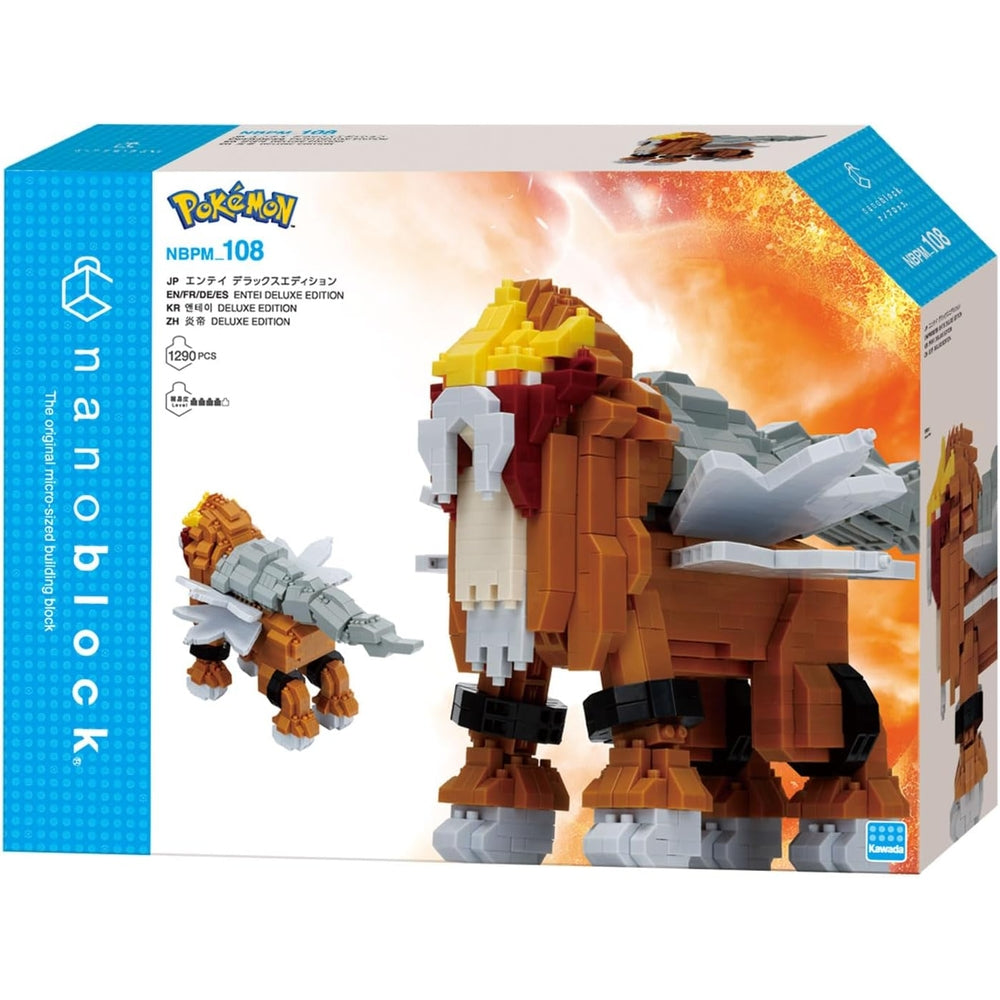 Pokemon Nanoblock DX Deluxe Entei Figur