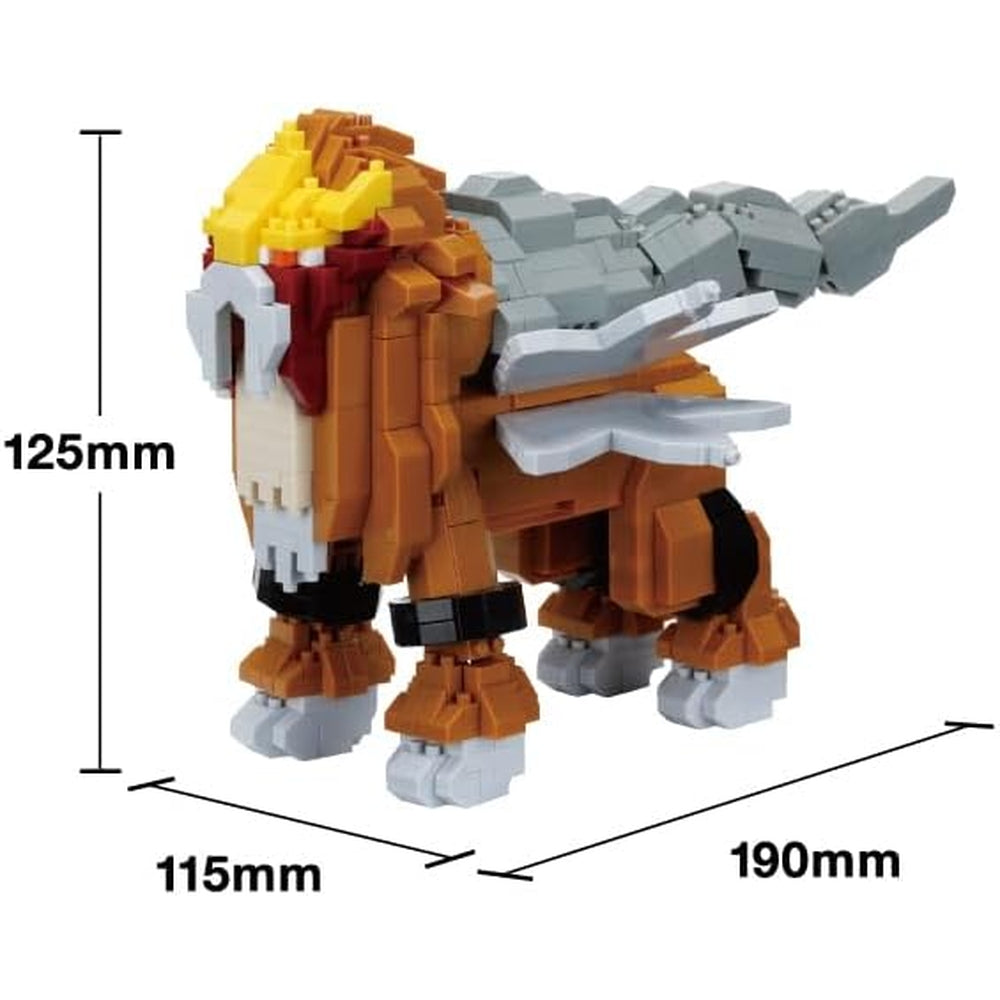 Pokemon Nanoblock DX Deluxe Entei Figur