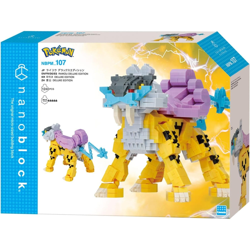 Pokemon Nanoblock DX Deluxe Raikou Figur