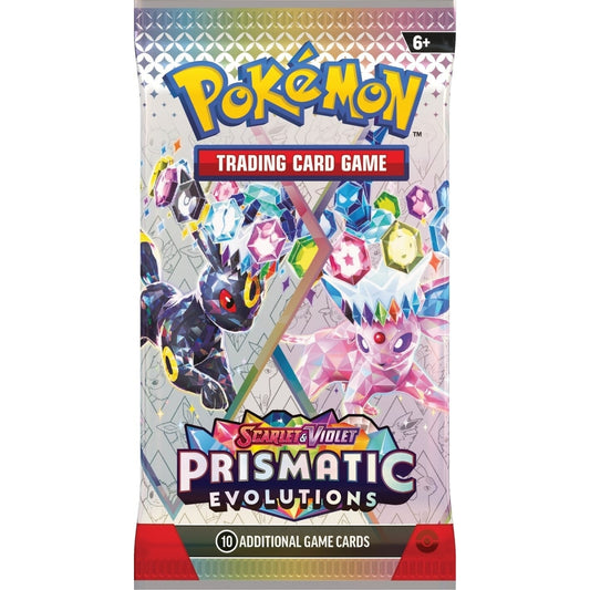 Pokemon Prismatic Evolutions Booster Pakke