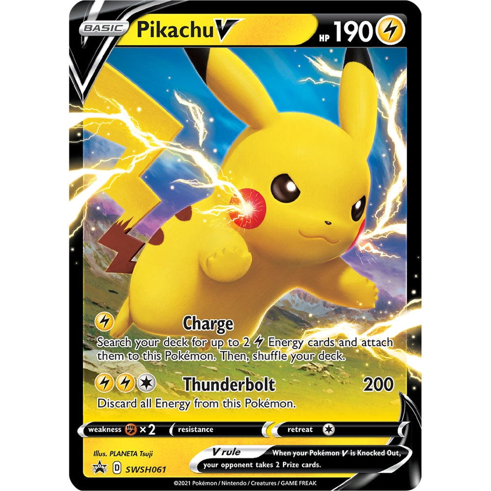 Pokemon Shining Fates Pikachu V Box